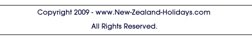 footer for New Zealand Tourist Information page